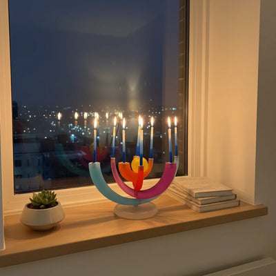 Yoni Alter Colours & Lights Menorah