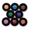 Chicago Vinyl Record Coasters Set