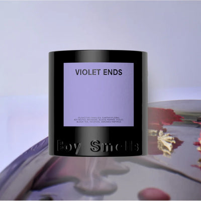 Violet Ends Hero Candle