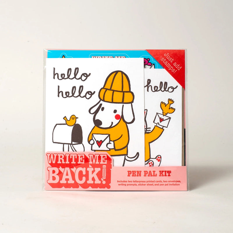 Write Me Back Pen Pal Kit - Dog & Cat