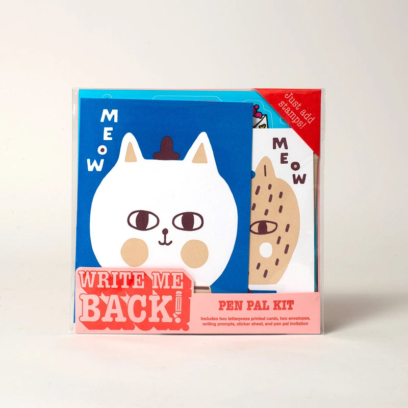 Write Me Back Pen Pal Kit - Cat&