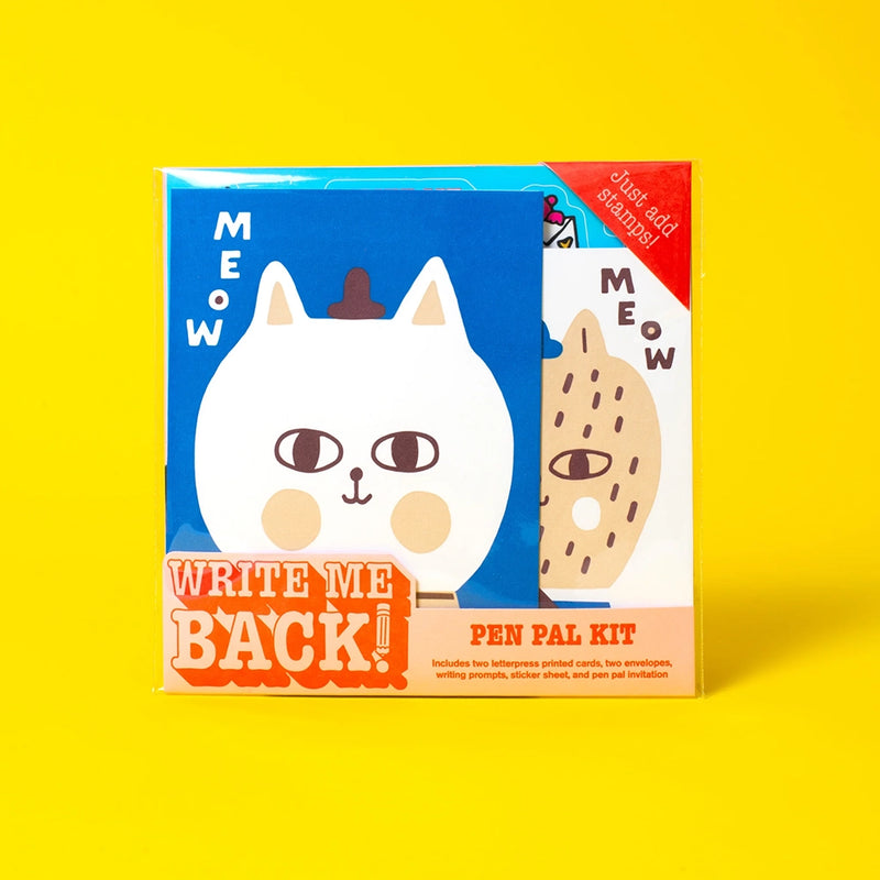 Write Me Back Pen Pal Kit - Cat&