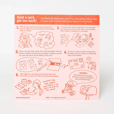 Write Me Back Pen Pal Kit - Dog & Cat