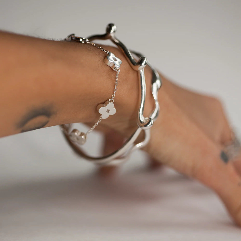 Flowers Chain Bracelet