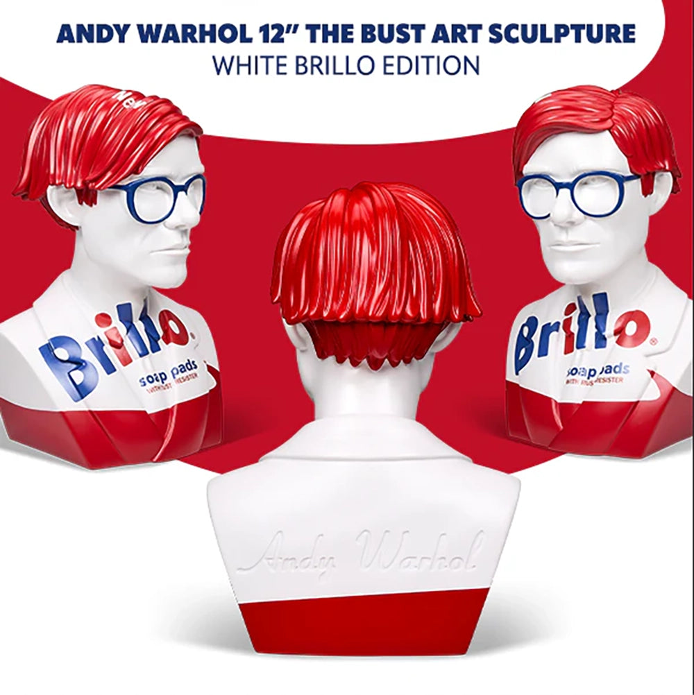 Kidrobot Warhol Figure - White Brillo Edition
