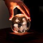 Amber Crystal Light