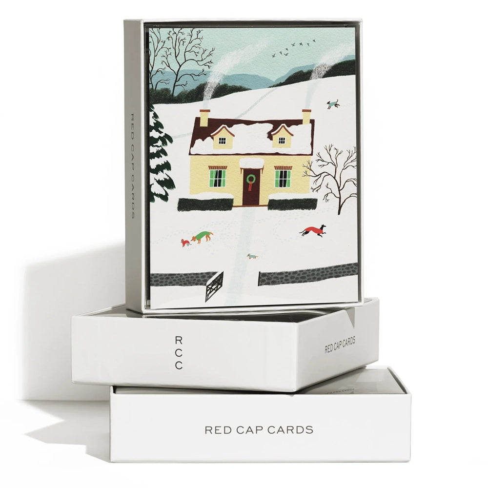 Winter Homestead Boxed Card Set