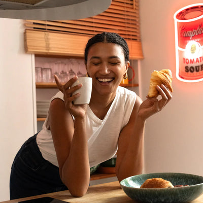 NEW Andy Warhol Campbell's Soup Neon Sign