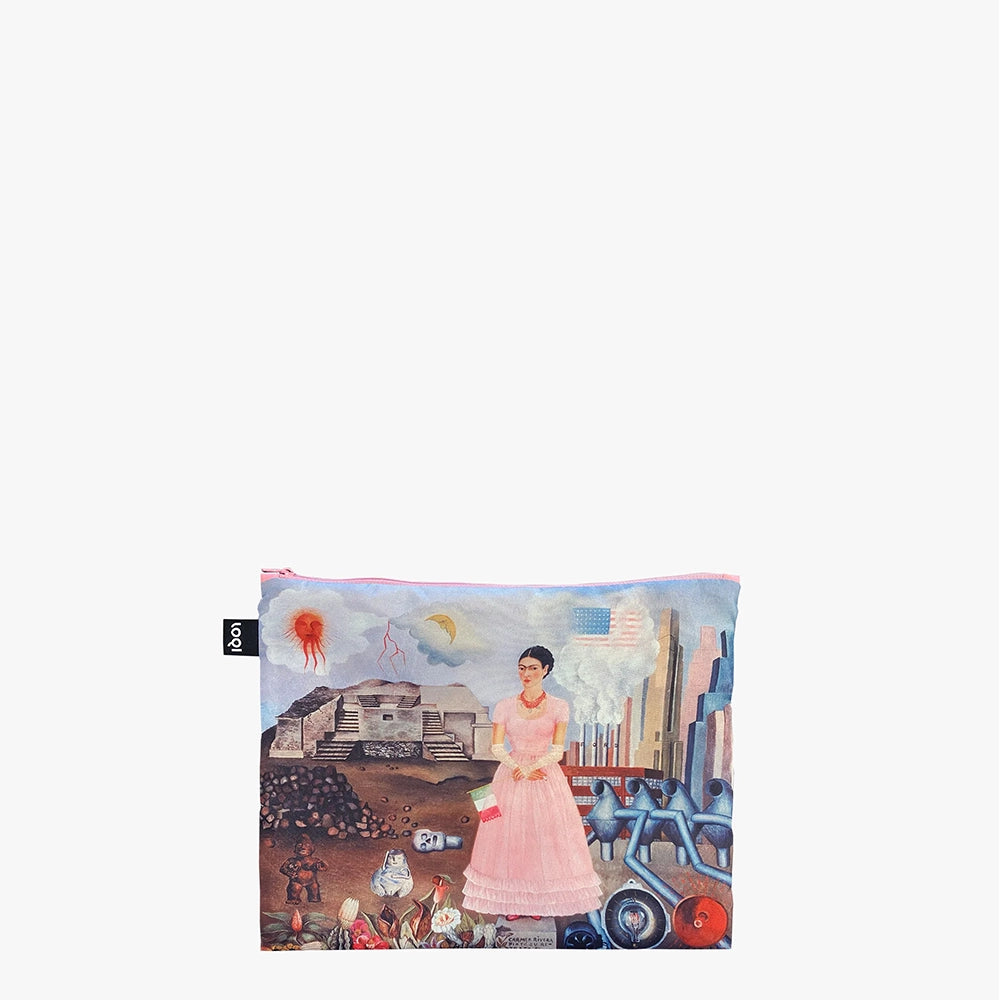 Kahlo Self-Portraits Zip Pockets