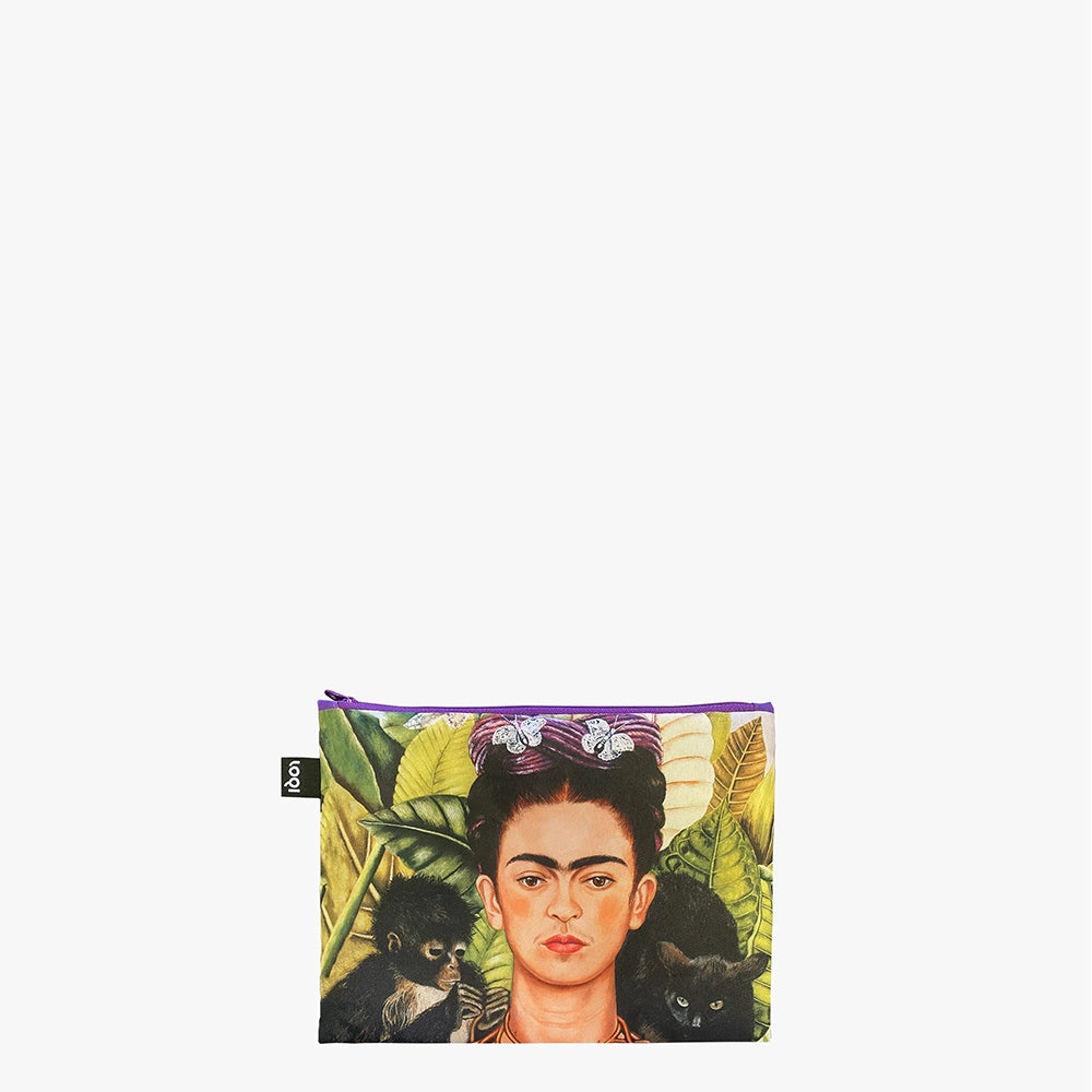 Kahlo Self-Portraits Zip Pockets