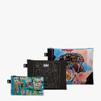 Basquiat Zip Pockets