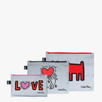 Haring Reflective Zip Pockets