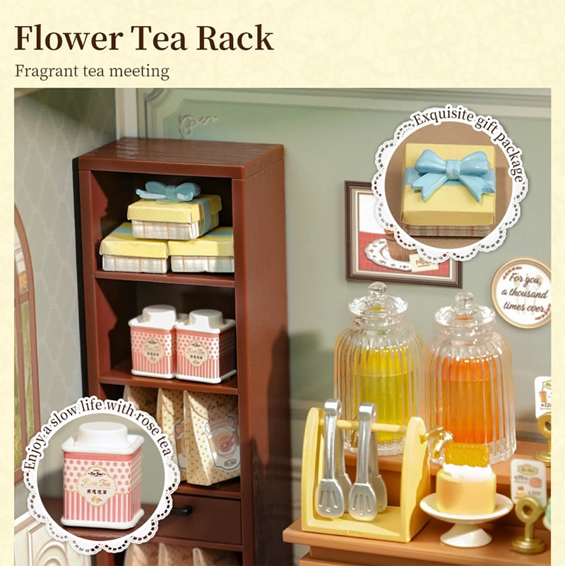 Rolife Miniature House Kit - Sweet Sips Tea