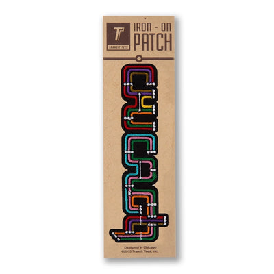 Chicago Transit Type Patch