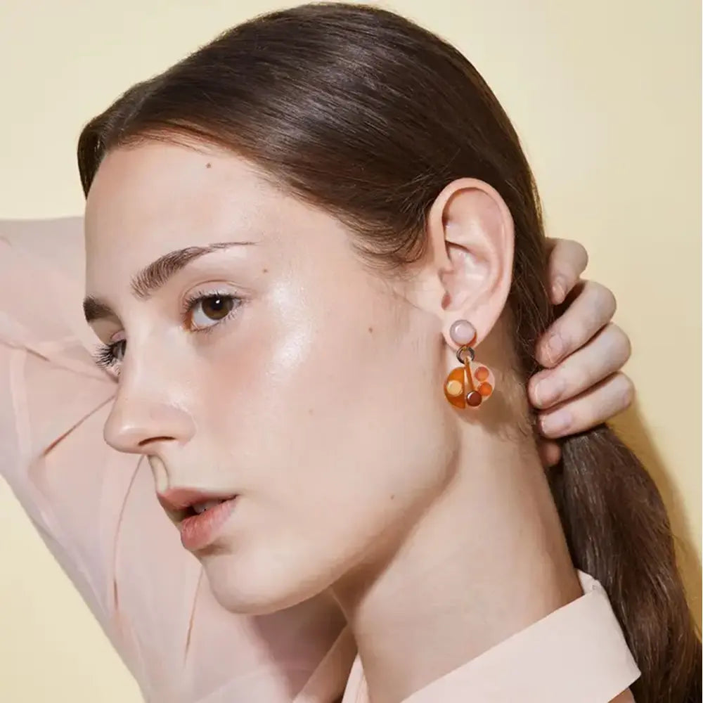 Supernova Flora Dangle Earrings