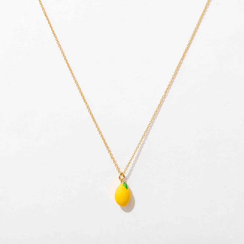 Lemon Charm Necklace