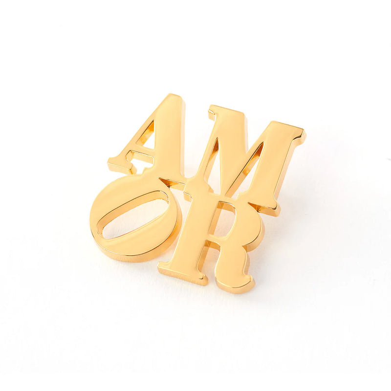 Robert Indiana Amor Pin