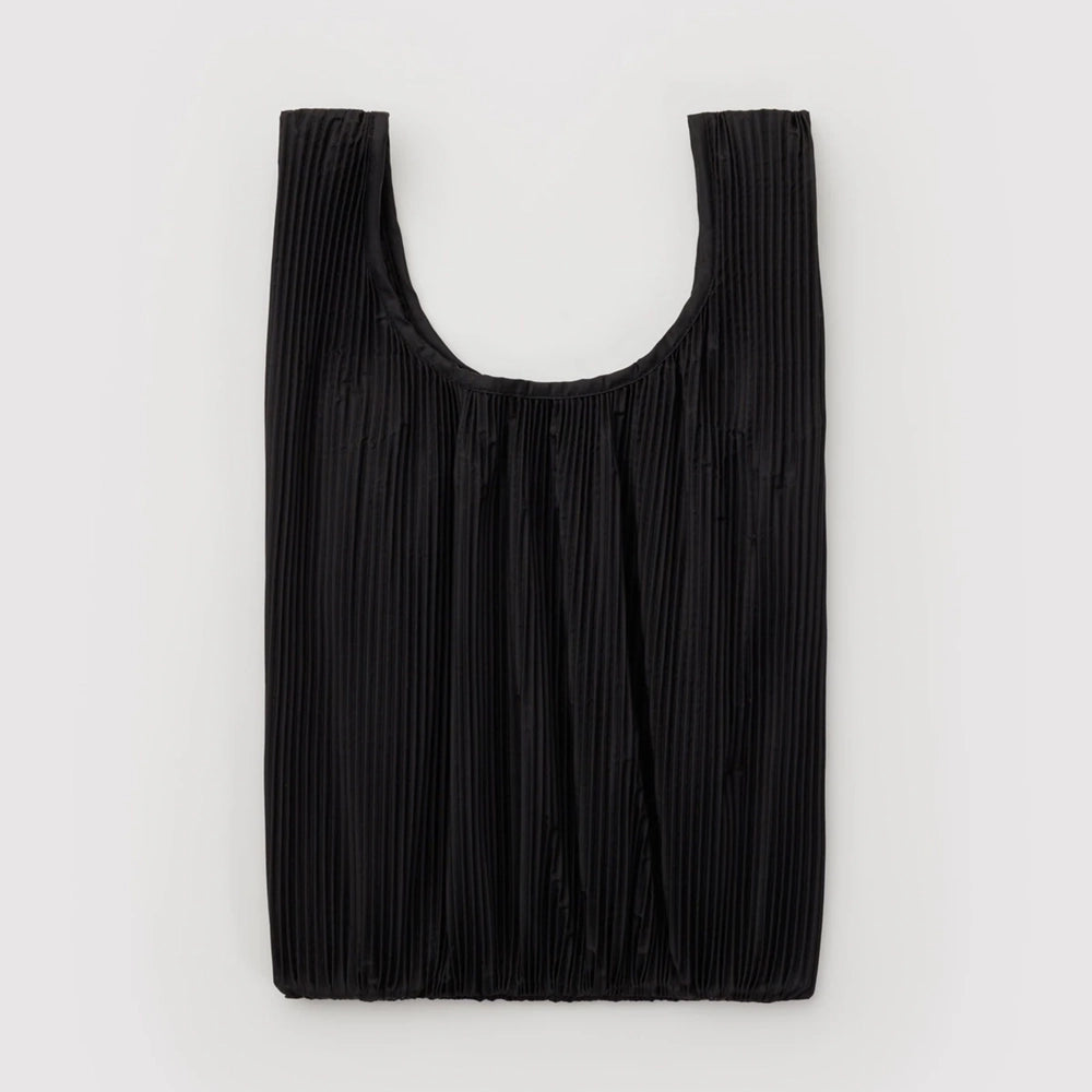 Baggu Pleated Tote Bag - Black