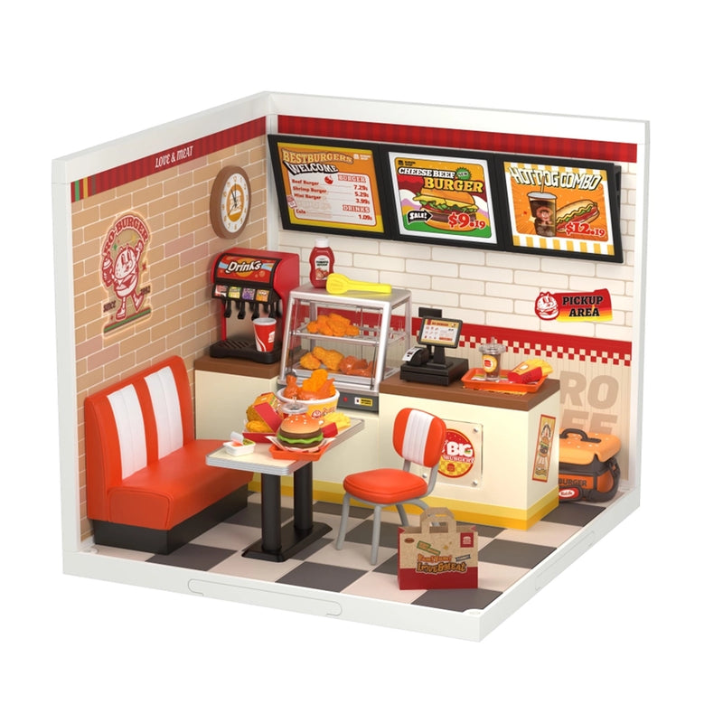 Rolife Miniature House Kit - Burgers