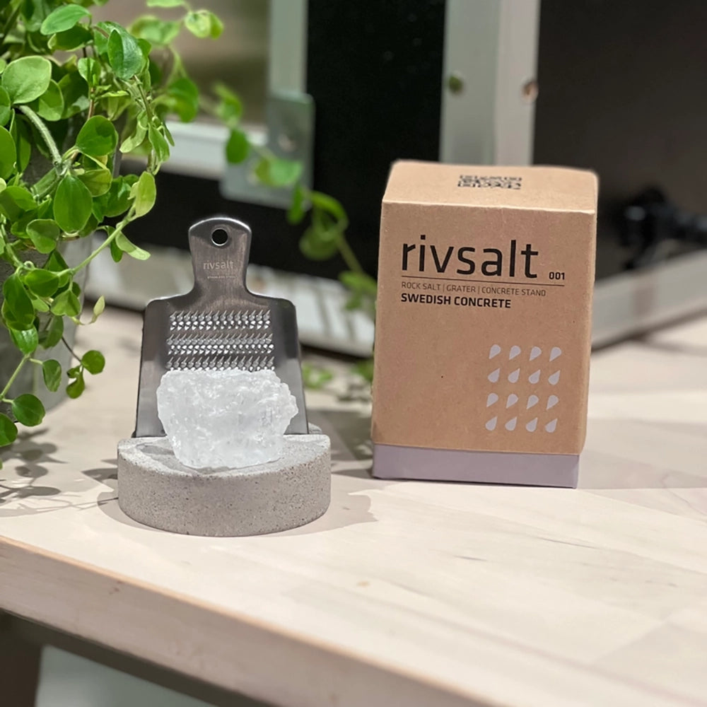 Rivsalt Swedish Concrete Rock Salt Grater