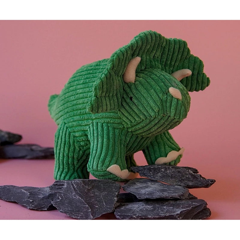 Triceratops Corduroy Plush