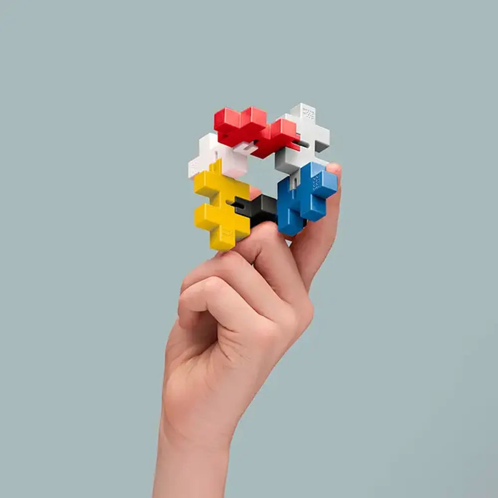 Hexel Mondrian Inspired Link Toy