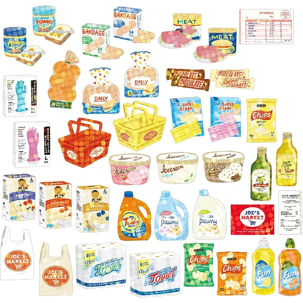 Supermarket Hako Sticker Pack