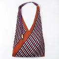 Sophia Terracotta Y Pleated Bag