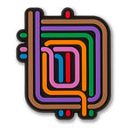 Loop Stripe PVC Magnet