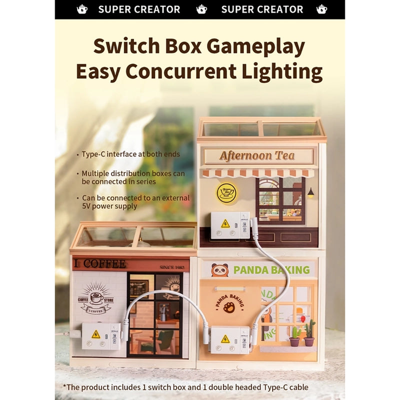 Rolife Miniature House Kit - Sweet Sips Tea