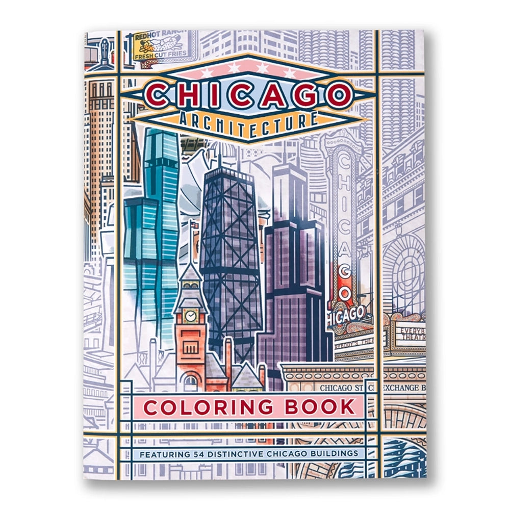 Chicago Architecture Coloring Book