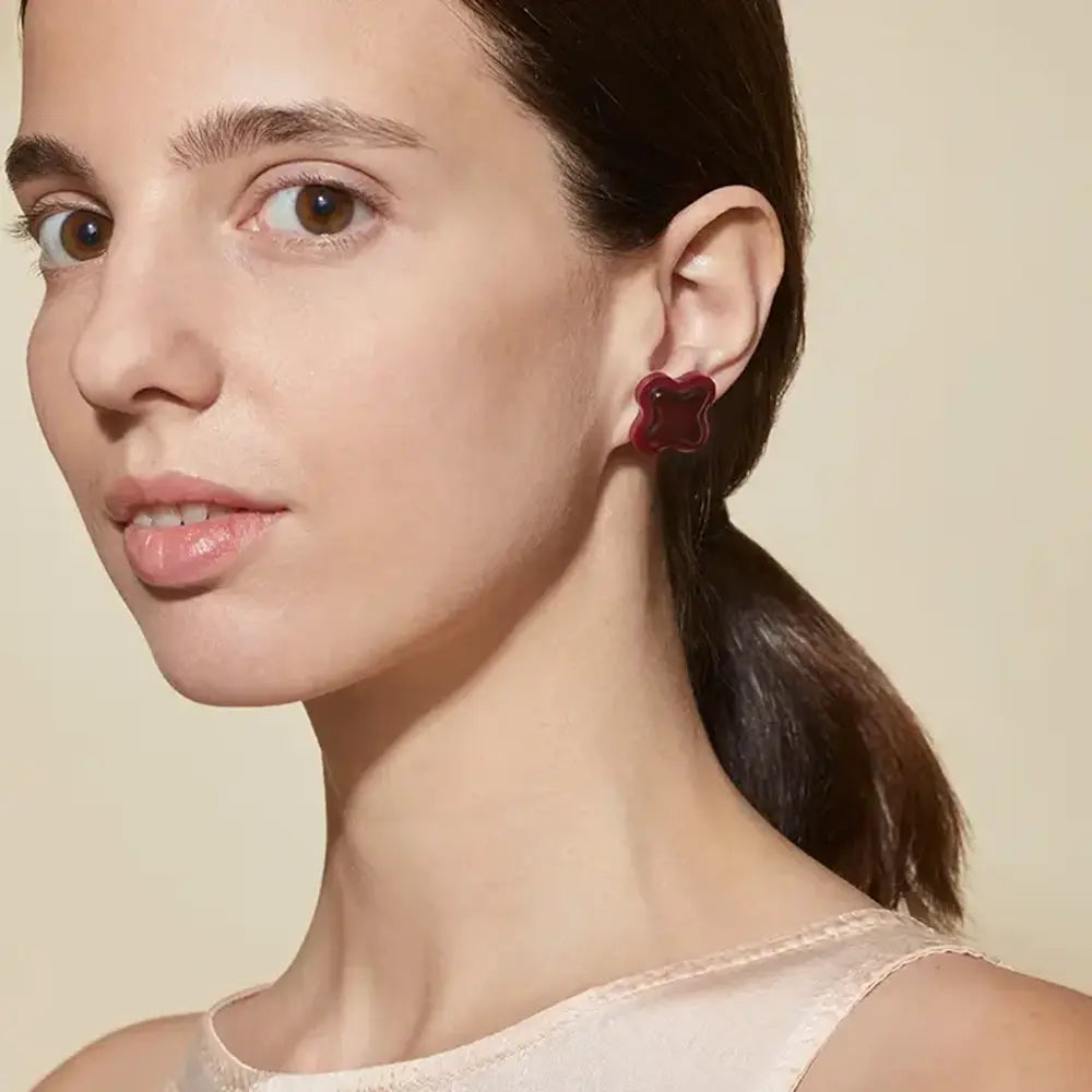 Vita Gema Flora Stud Earrings