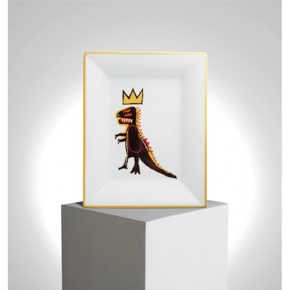 Basquiat Gold Dragon Tray