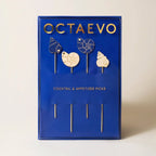Pearl Shell Cocktail Picks