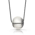 Simple Circle Necklace - Silver