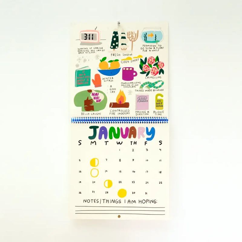 2025 Only Good Things Wall Calendar