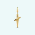 Pierced Star Single Earring