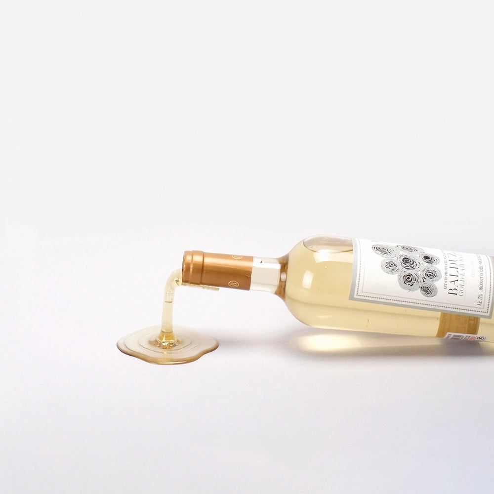 Spilled Wine Bottle Holder Set
