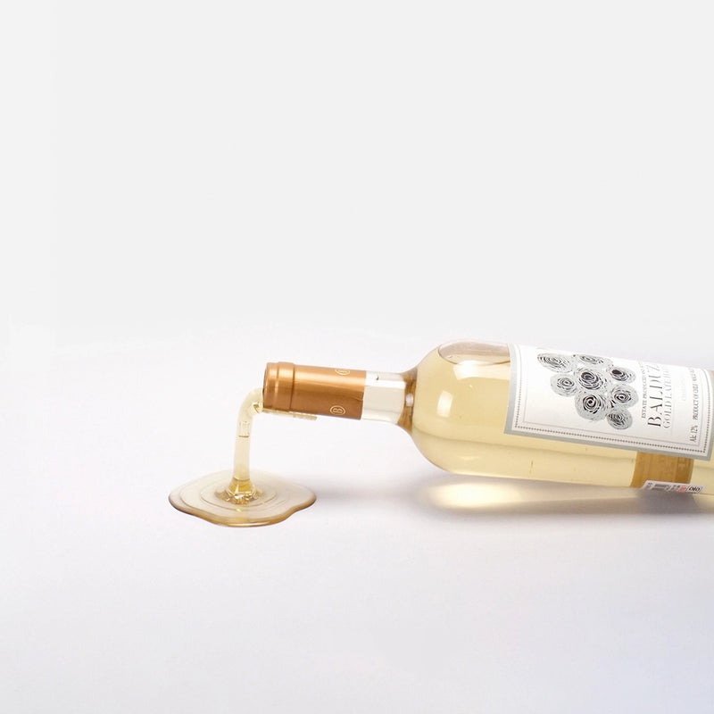 Spilled Wine Bottle Holder Set