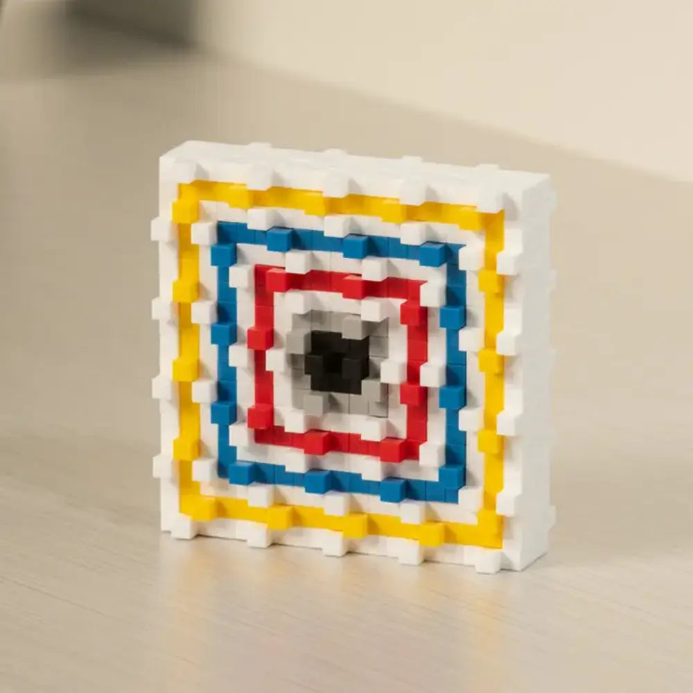 Plus-Plus Mondrian Inspired Link Toy