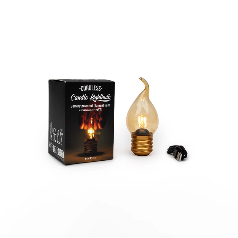 Cordless Candle Lightbulb Lamp