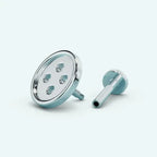 Button Earrings