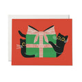 Black Cat Holiday Boxed Card Set