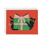 Black Cat Holiday Boxed Card Set