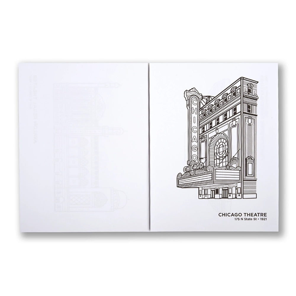 Chicago Architecture Coloring Book