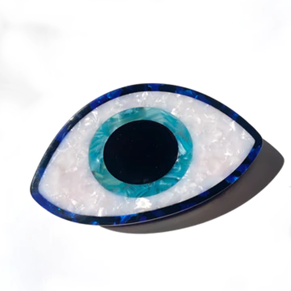 Evil Eye Claw Hair Clip