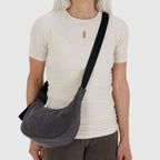 Baggu Denim Crescent Bag