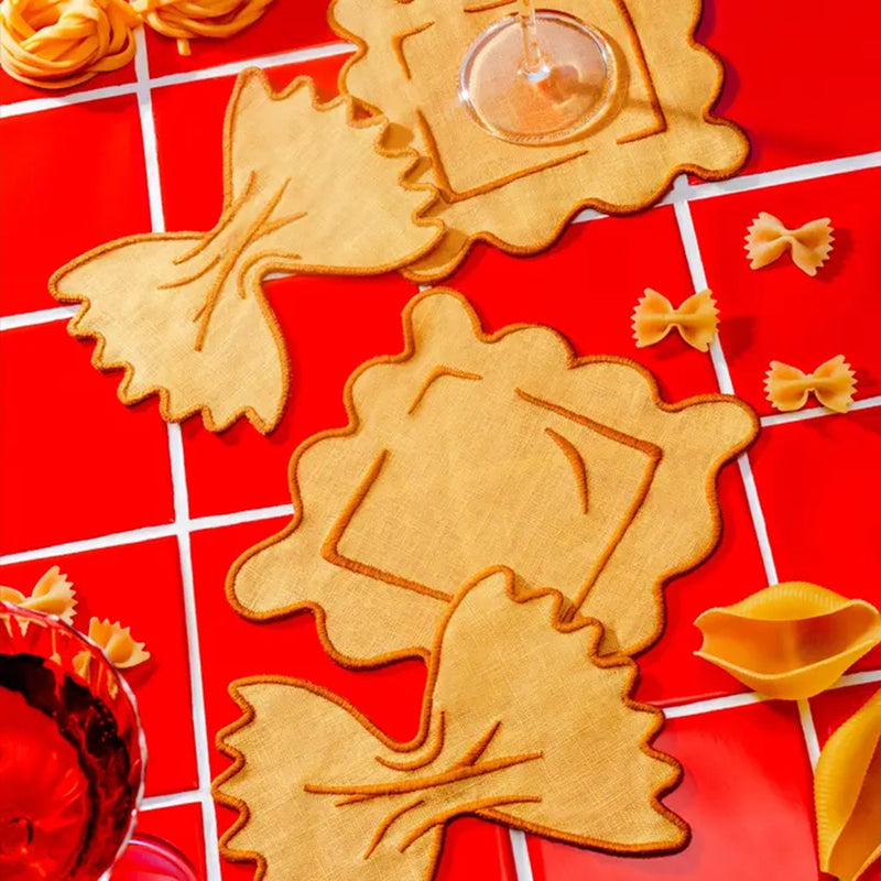 Pasta Cocktail Napkins Set