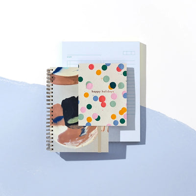 Holiday Dot Boxed Card Set