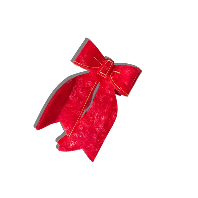 Festive Bow Claw Hair Clip